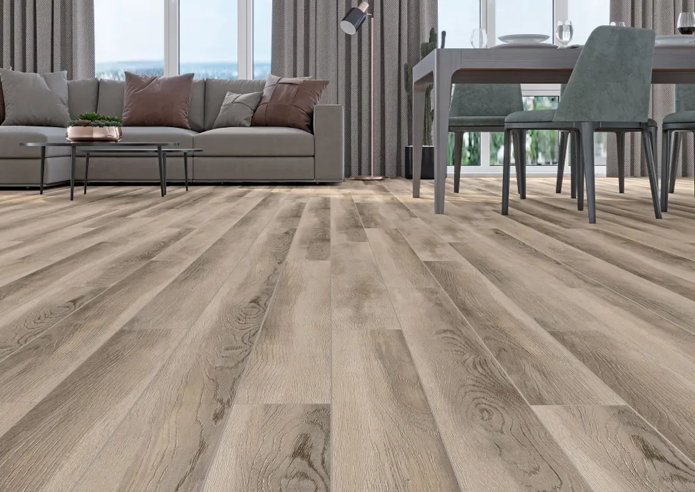 Ламинат Kronostar Ecologic 8/32 4V Дуб Лунный D1815