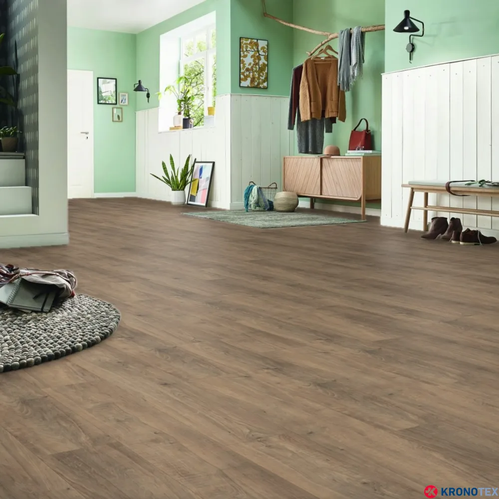 Ламинат Kronotex Exquisit plus 8/32 4V Дуб Бодега Коричневый 40422