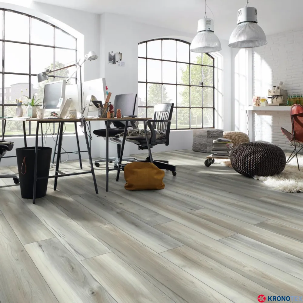 Ламинат Kronotex Exquisit 8/32 4V Виллоса Серая 50162
