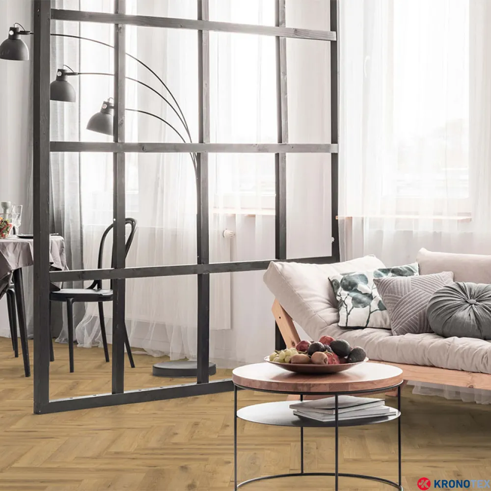 Ламинат Kronotex Herringbone 10/33 4V Дуб Кашмир 6018