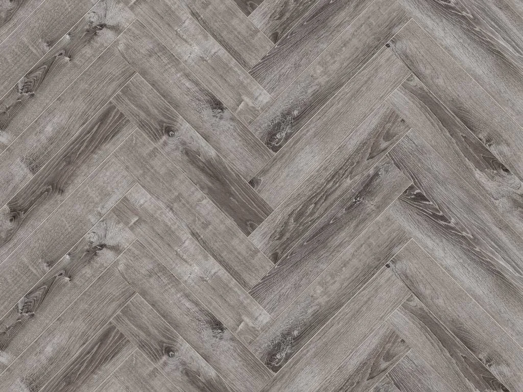 SPC кварцвиниловая плитка Cronafloor Herringbone Дуб Тулон